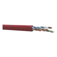 Caixa Cabo De Rede Cat6 Gigalan Lszh Furukawa Vermelho 305m Foto mini 4