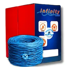 Caixa Cabo De Rede Internet Cftv Cameras Cat5e 305m Utp Foto  mini 1