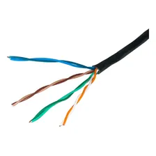 Caixa Cabo De Rede Utp Cat5e 305 Metros Azul Prysmian Draka Foto mini 2
