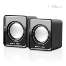Caixa Caixinha De Som Potente Para Pc Multilaser Sp144 Foto  mini 1