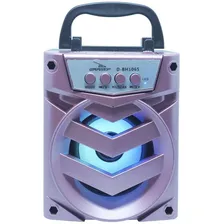 Caixa Caixinha Som Amplificada Bluetooth Usb Fm P2 Sd Rosa Foto mini 1