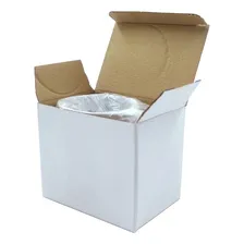 Caixa Caneca Porcelana Branca Para Sublimação 325ml 12un Cor Branco Foto mini 2