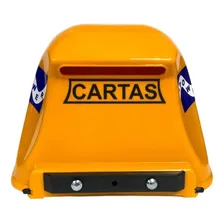 Caixa Cartas Correio Power Plastico Grade Amarelo Foto mini 1
