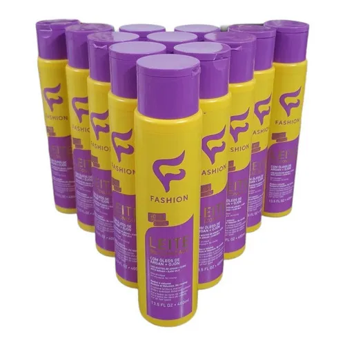 Caixa Com 12 Leite Siliconizado 400ml - Fashion Foto 1