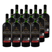 Caixa Com 12 Vinho Tinto Mesa Suave Seleção Pergola 1 Litro Foto mini 1