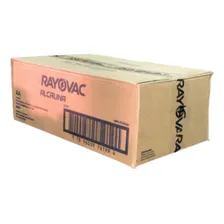 Caixa Com 24 Cartelas Pilha Aa C/ 6 Alcalina - Rayovac Foto mini 1