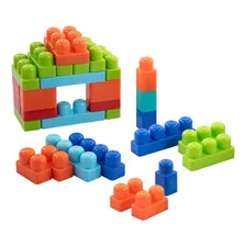 Caixa Com Blocos De Montar 22 Peças Brinquedo Educativo Foto mini 2