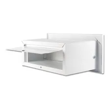 Caixa Correio Carta ChapĂ©u Branco 23 Cm + Visor Ăgua Ou Luz Cor Caixa E Visor Ăgua Foto mini 4