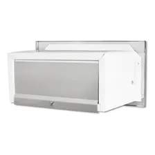 Caixa Correio Carta Inox Cores + Visor Água Ou Luz Cor Caixa Marrom + Visor Luz Foto mini 4