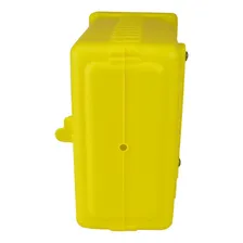 Caixa Correio Para Cartas / CorrespondĂȘncias PlĂĄstico Pvc Cor Amarelo Foto mini 4