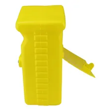 Caixa Correio Para Cartas / CorrespondĂȘncias PlĂĄstico Pvc Cor Amarelo Foto mini 3