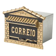 Caixa Correio Portuguesa Frontal 15x21x15 Para Muro - Fuzil Foto mini 1