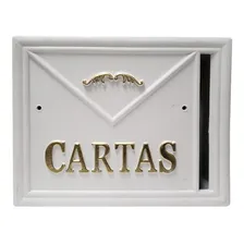 Caixa Correio Pvc Branca N.27 P - Real Caixas Foto mini 1