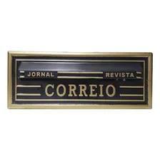 Caixa Correio Pvc Ouro N.28 P - Real Caixas Foto mini 1