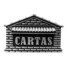 Caixa Correio Pvc Prata N.04 P- Real Caixas Cor Prateado Foto mini 1