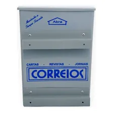 Caixa Correspondência Plástica Cinza Grade [ Grc ] - Zolde Foto  mini 1