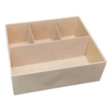 Caixa Costura Porta Linhas Grande Tesoura E Agulha Em Mdf Foto mini 3