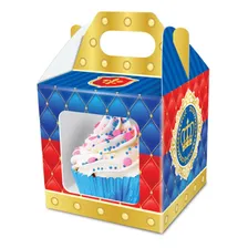 Caixa Cupcake Príncipe Junco 8und Foto  mini 1