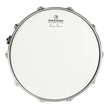 Caixa De Bateria Nagano Big Beat 14x8 Natural Clear Foto mini 4