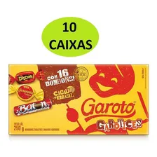 Caixa De Bombom Garoto Garotices 250g Cada - Kit 10 Un Foto  mini 1