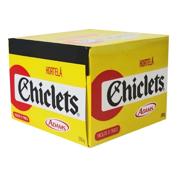 Caixa De Chiclete Clorets-kit 3 Caixas C/ 100 Unidades Cada Foto 1