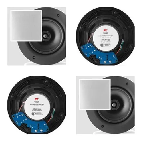 Caixa De Embutir Aat Nq6 100 Slim 100w Rms 4 Unidades Foto 1