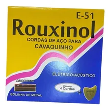 Caixa De Encordoamento Para Cavaquinho Rouxinol Com Bolinha Foto mini 4