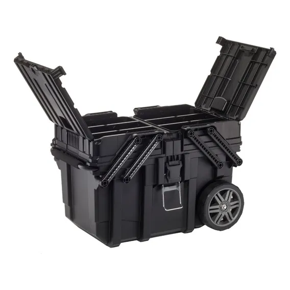 Caixa De Ferramentas Mini Cart Keter Cor Preto Foto 1