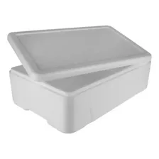Caixa De Isopor P/ Alimento Pescado 7kg Isoterm (2 Unds) Cor Branco Foto mini 2