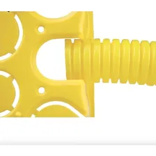 Caixa De Luz Para Drywall 4x2 Amarela Para Obras Foto mini 3