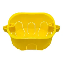Caixa De Luz Para Drywall 4x2 Amarela Para Obras Foto mini 1