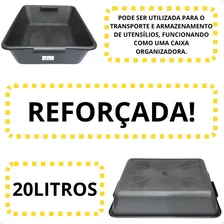 Caixa De Massas Para Construção Brasipla Caixa 20l 57x38x14 Brasipla Foto mini 4