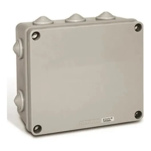 Caixa De Passagem Sobrepor 170x145x90 10 Emb Sev171 Steck Foto 1