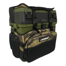 Caixa De Pesca Maleta Mochila Fishing Box Jogá Camuflada Foto  mini 1