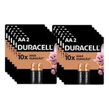 Caixa De Pilha Duracell Alcalina Aa - Com 24 Pilhas Foto mini 2