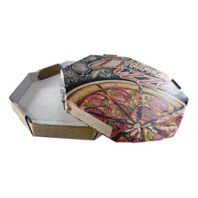 Caixa de Pizza Oitavada Delivery Reforçada 30cm Com 25 un Foto mini 1