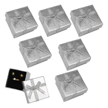 Caixa de presente Silverk Caixa para J贸ias prateado com design lisa - kit x 24 unidades Foto mini 2