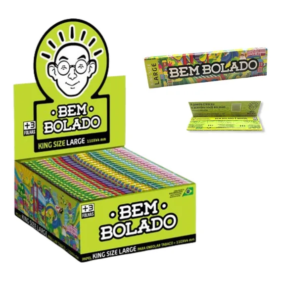 Caixa de Seda Bem Bolado Large 50 Unidades Foto 1