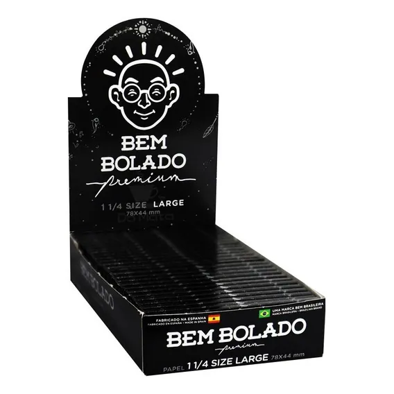 Caixa De Seda Bem Bolado Premium 1/4 - 25 Unidades Foto 1