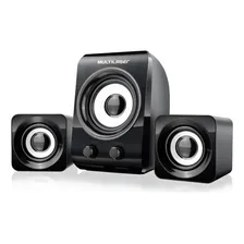 Caixa De Som 2.1 Multilaser Sp172 - 14w Rms - Usb Cor Preto Foto mini  2