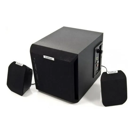 Caixa de Som 2.1 para PC X100B Bivolt 15W RMS EDIFIER Preta Foto 1