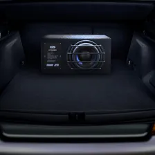 Caixa De Som 300w Automotiva Subwoofer Ativo Alto Falante Foto mini 2