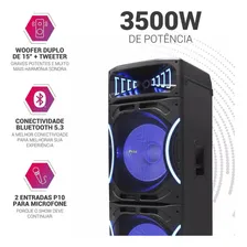 Caixa De Som Amplificada Philco Pcx35000 3500w Preta Foto mini 3