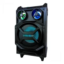 Caixa De Som Até 150w - Multiuso Fm Usb Sd Com Rodas Foto mini  2