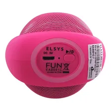 Caixa De Som Bluetooth Orelhinha Coelho Rosa 3h 3w 110v/220v Foto mini 4