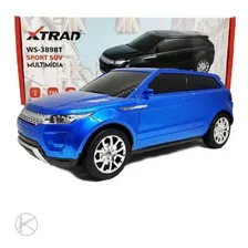 Caixa De Som Carrinho Suv Bluetooth Rádio Usb Luz Led Evoque Foto mini  2
