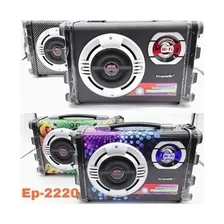 Caixa De Som Ecopower Karaoke Bluetooth E Mp3 - Ep-2220 Cor Colorido 110V/220V Foto mini 3