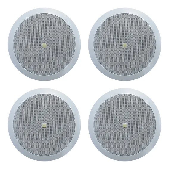Caixa De Som Embutir Gesso Kit 4pç Jbl/selenium 6fr2r Arande Cor Branco Foto 1