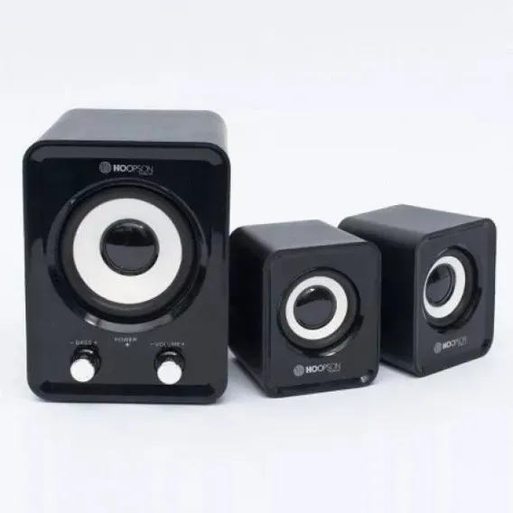 Caixa De Som Para Pc Com Sub Woofer Hoopson Cx-pc010 Foto 1