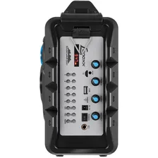 Caixa de Som Portátil Lenoxx Sound Wave CA445, 250W, Vermelho, com Bluetooth, 127/220V Foto mini 4